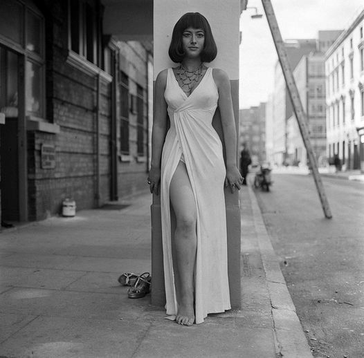 Helen Mirren 1965-ben, Kleopátraként egy próbán