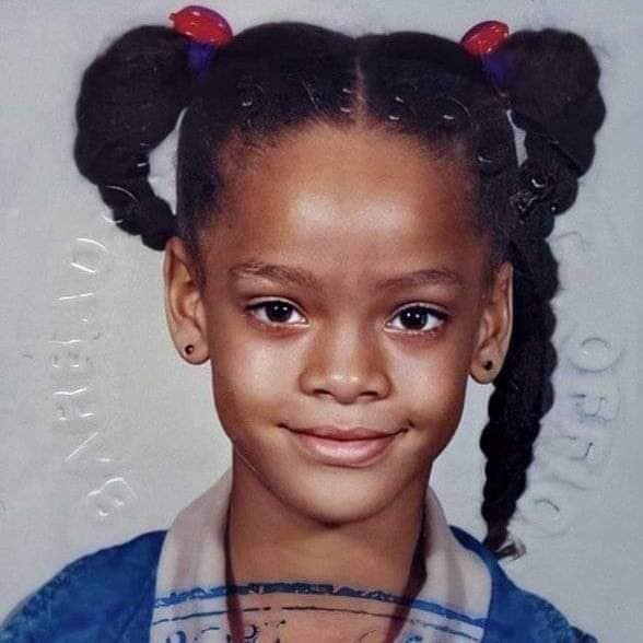 Rihanna gyerekként