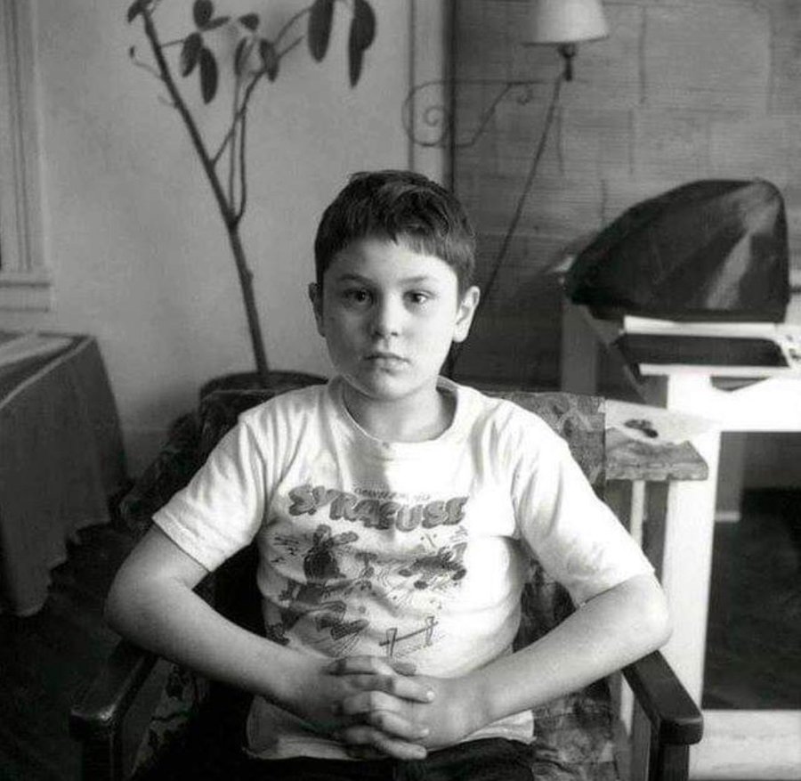 Robert De Niro 7 évesen, 1950-ben