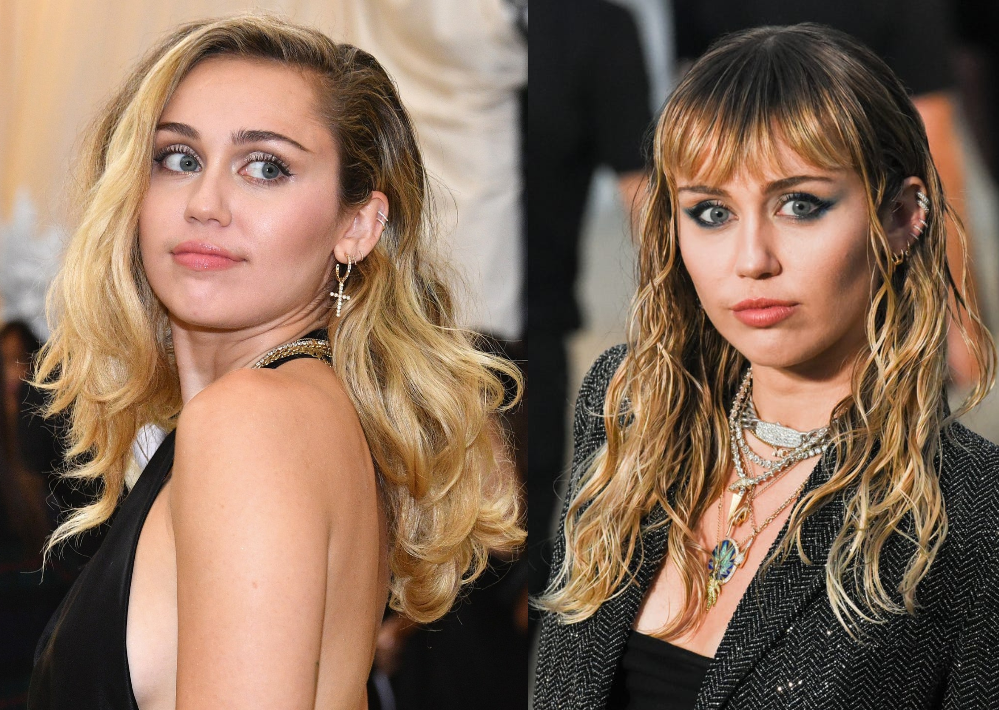 Glamúros loknik vagy wet look a nyerő Miley-nak?