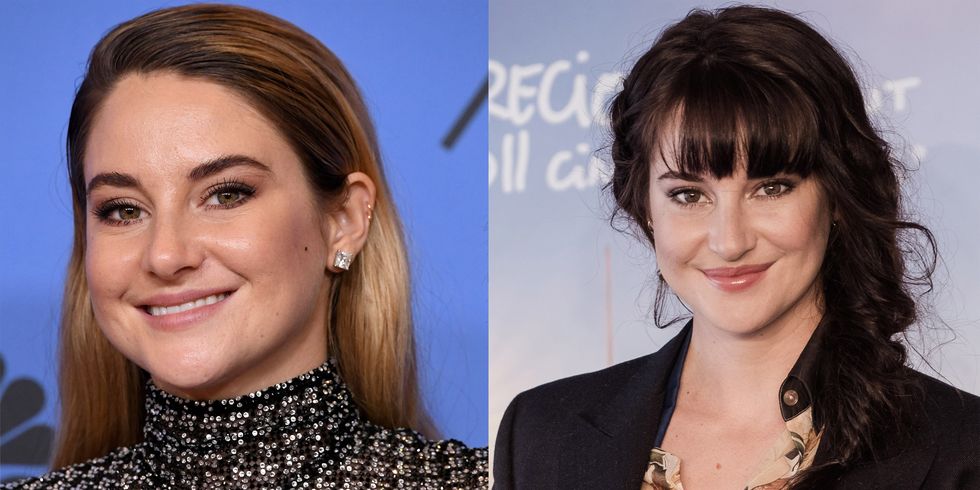 Shailene Woodley pedig inkább a frufruval kísérletezik