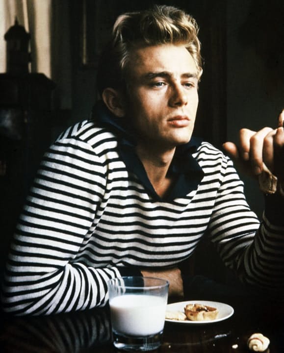 James Dean, a Haragban a világgal c. filmben, 1955-ben