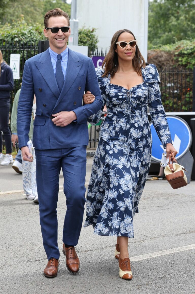 Tom Hiddleston és a felesége, Zawe Ashton szintén a megtestesült brit elegancia mintaképei, ofkorsz Ralph Laurenben. 