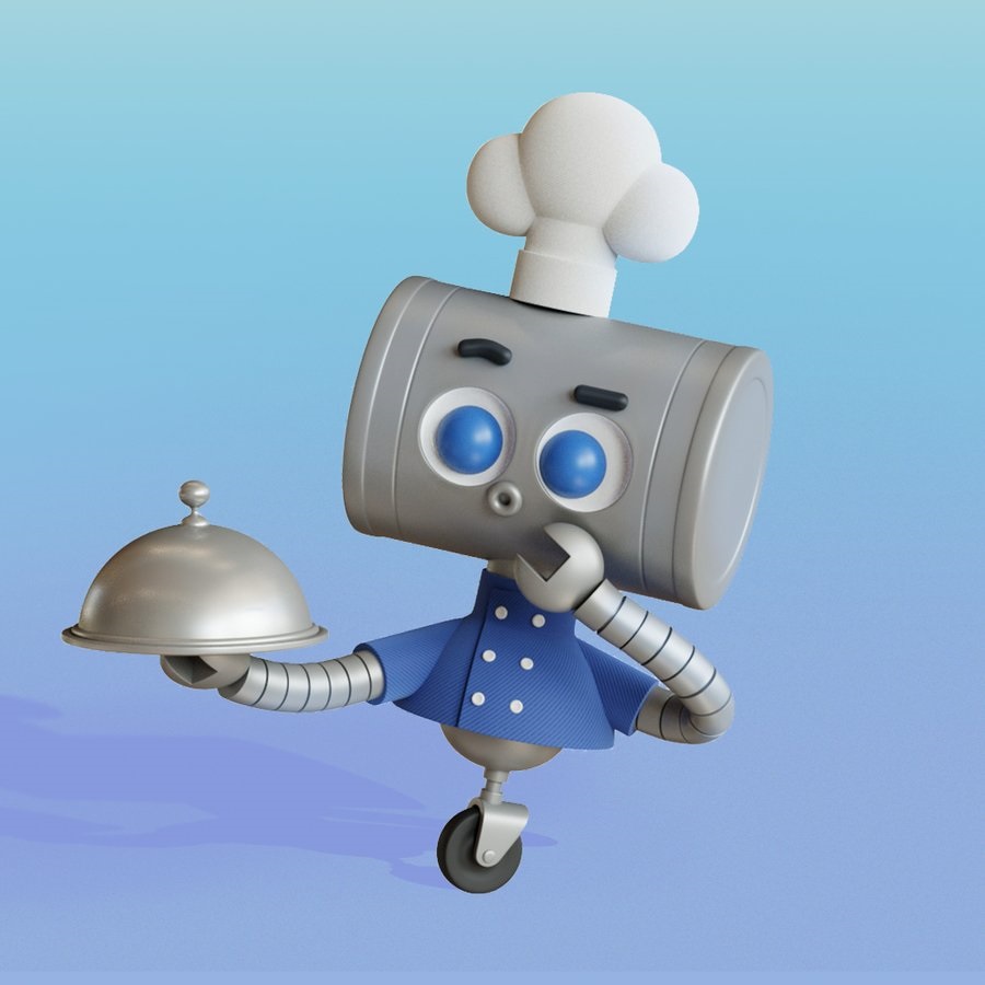Cuki robot segít a Twitteren, hogy kevesebb legyen a kidobott étel
