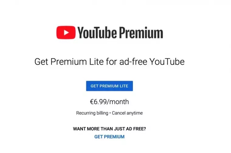Tesztelik a csak reklámmentes Youtube Premiumot