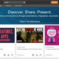Egy megosztási felület - SlideShare