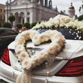 Esküvői dekoráció autóra: Tuningoljuk fel a kocsit a nagy napra!