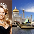 Miss USA pere a Brunei szultán ellen