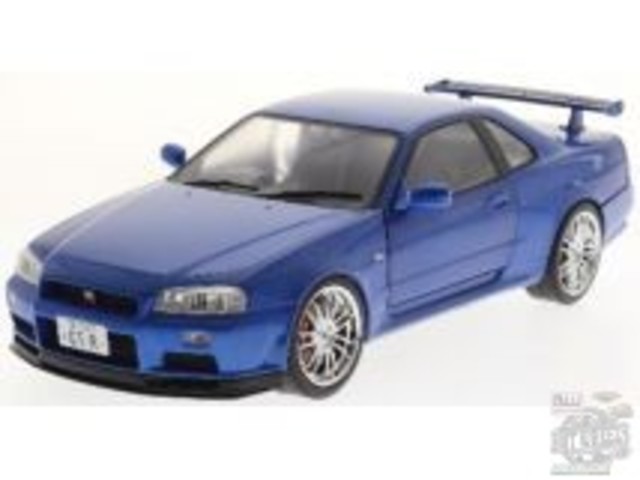 Előfoglalható a SOLIDO NISSAN - SKYLINE GT-R (R34) 1:18 modell két féle kivitele