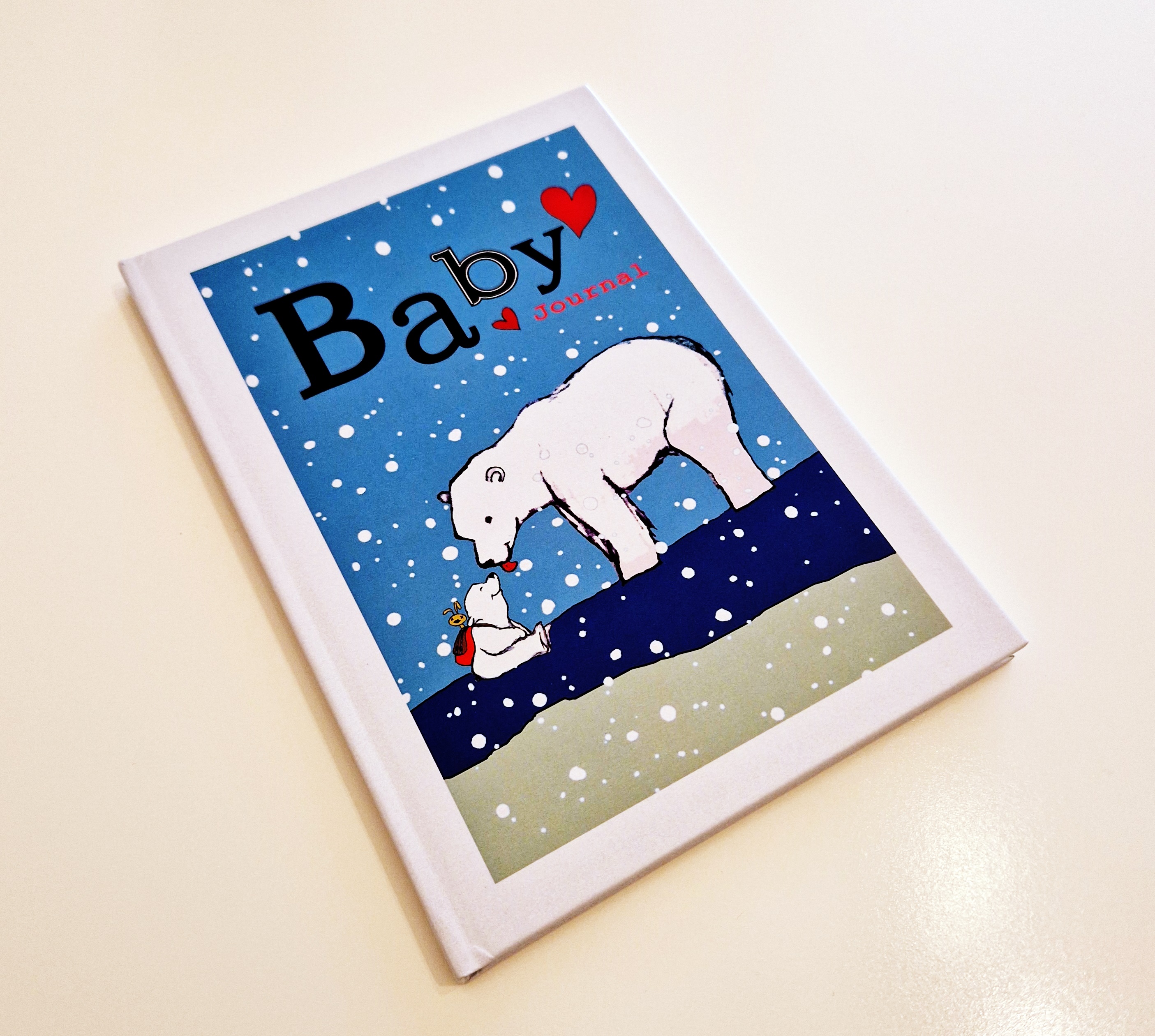 ANGOL babanapló - jegesmacis - Baby Journal / English