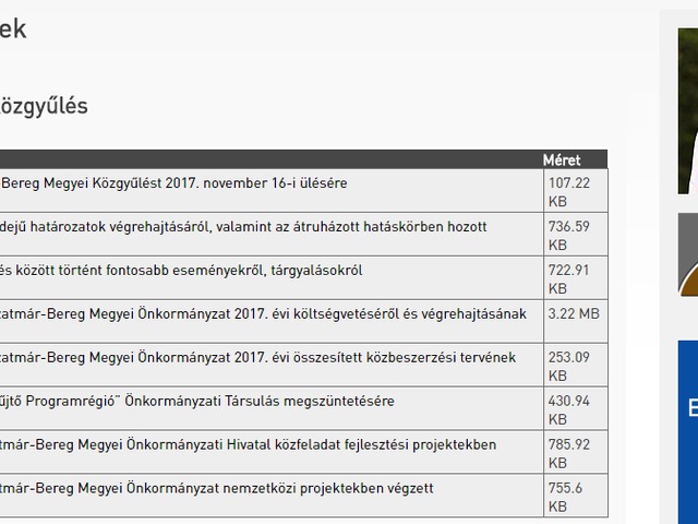 Részben elhallgatták  a Szabolcs-Szatmár-Bereg Megyei Közgyűlés közmeghallgatását?
