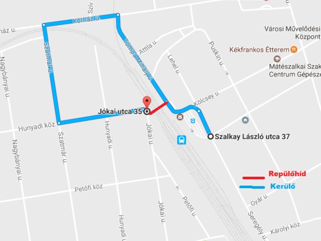 Kijavították a Repülőhíd kilyukadt szakaszát! Folytatódik a küzdelem az  akadálymentesítésért.