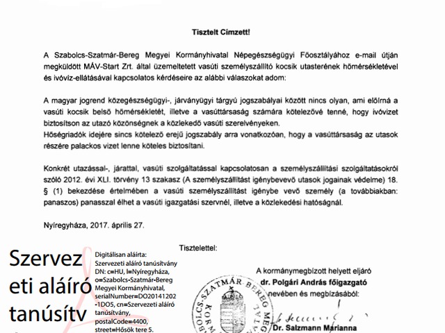 Nincs jogunk a klimatizált vasúti kocsikhoz és a védőitalhoz ha nyáron utazunk!
