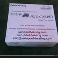 Solar Magic Carpet II kit medencefűtés (Archív!)