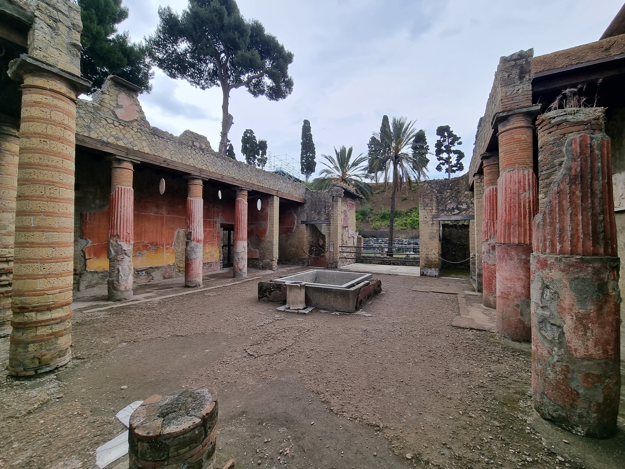 Herculaneumi átrium