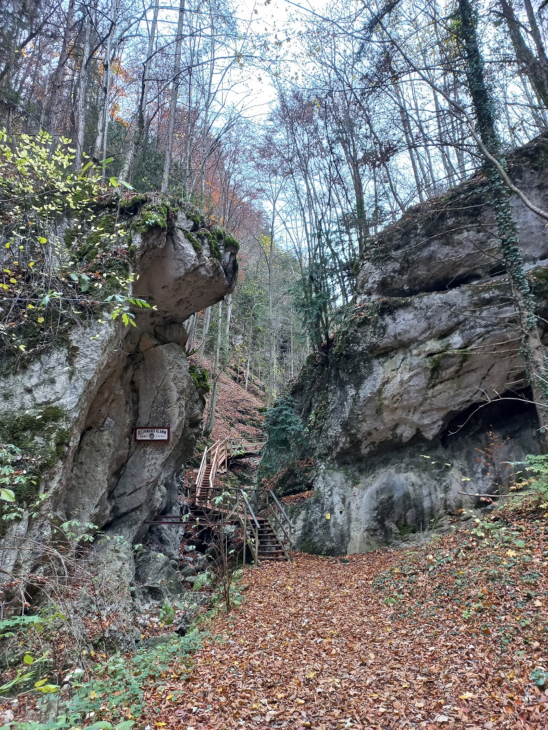 A Steinwandklamm bejárata