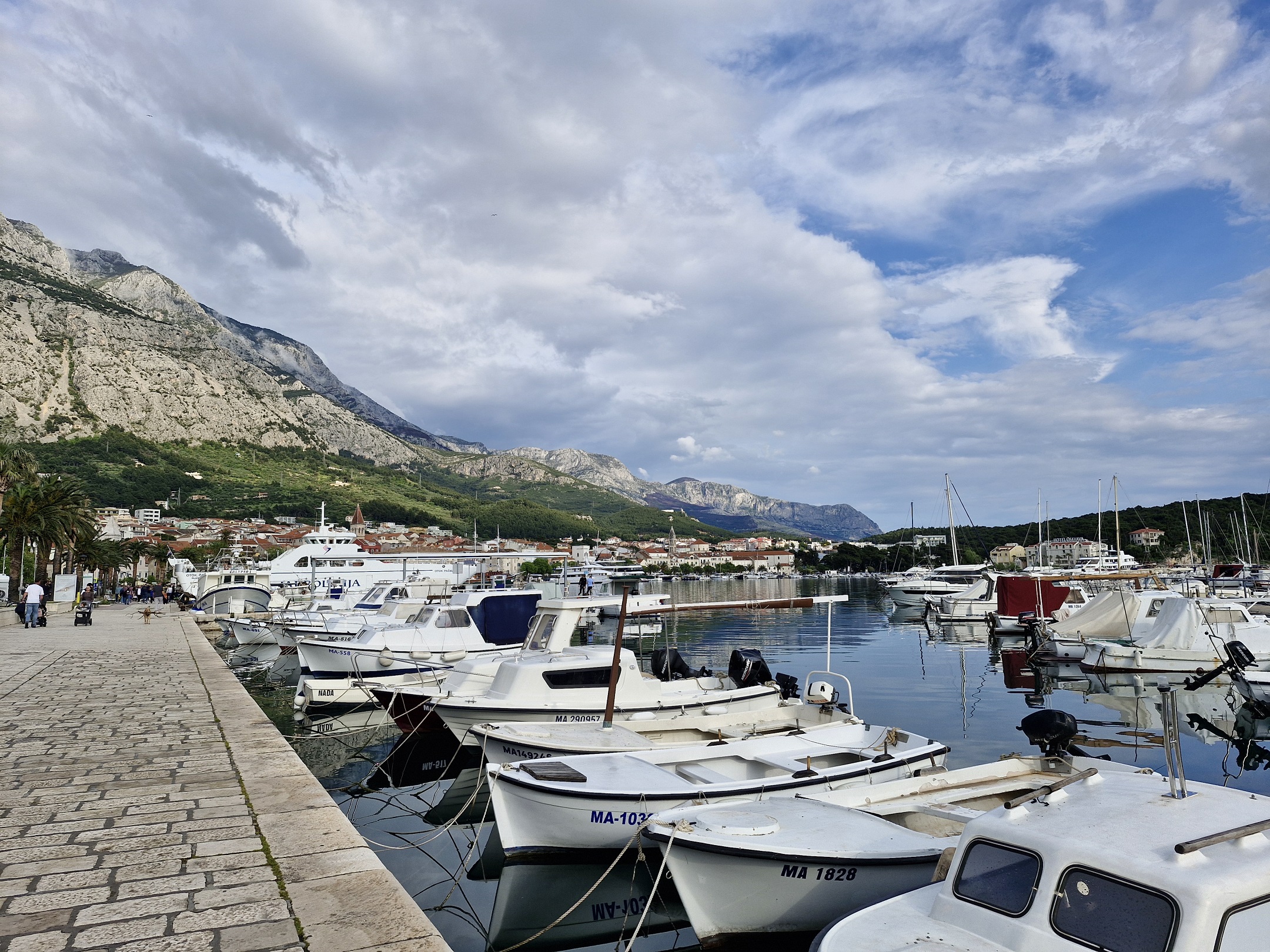 Makarska kikötője