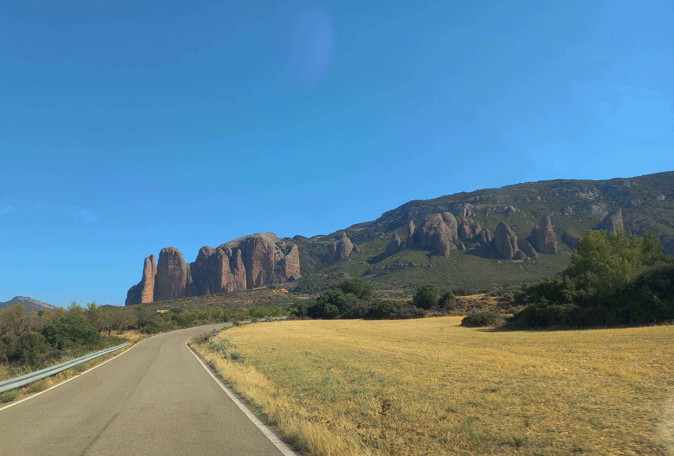 A Mallos de Riglos látképe