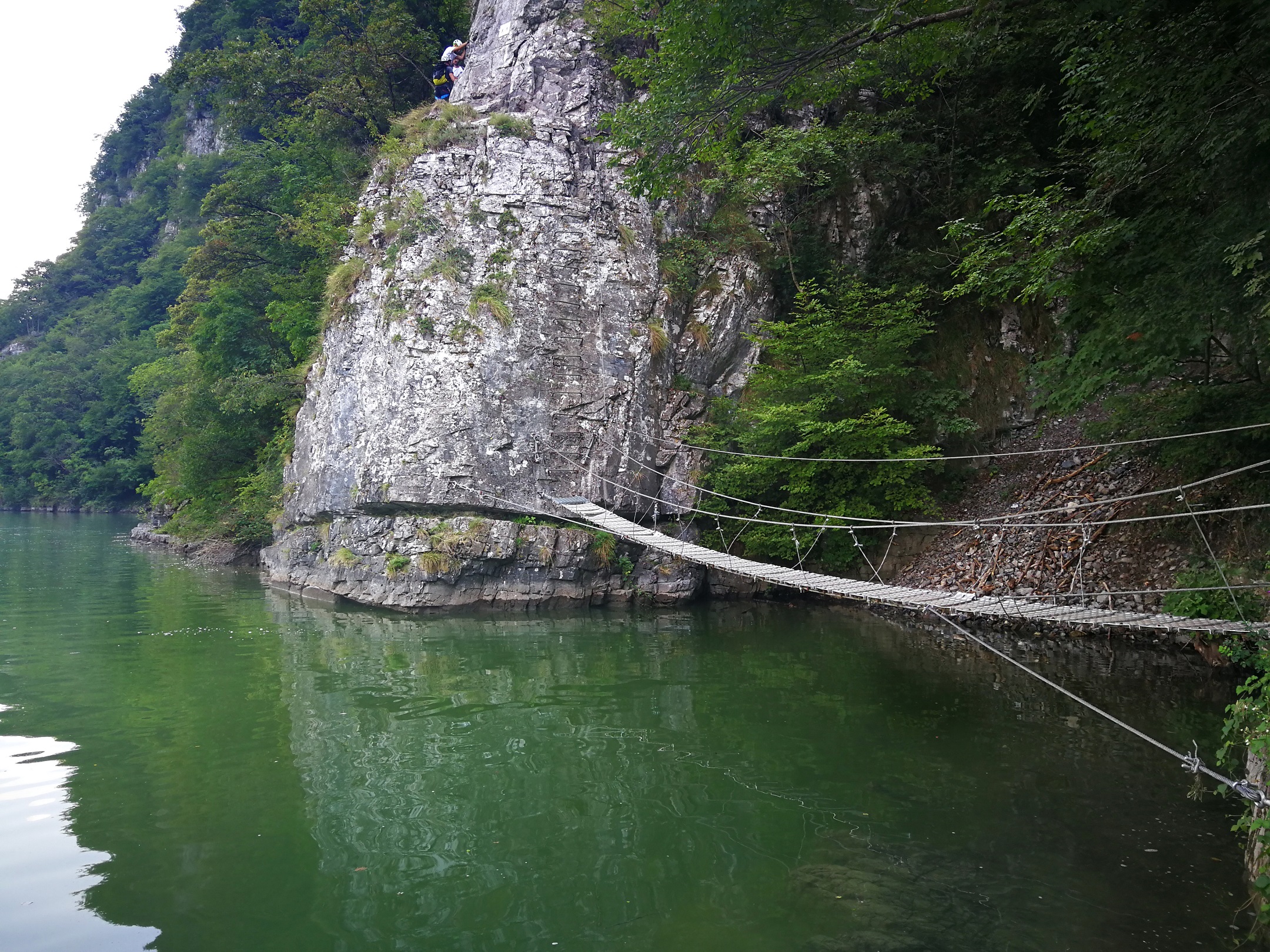 A ferrata legizgalmasabb része