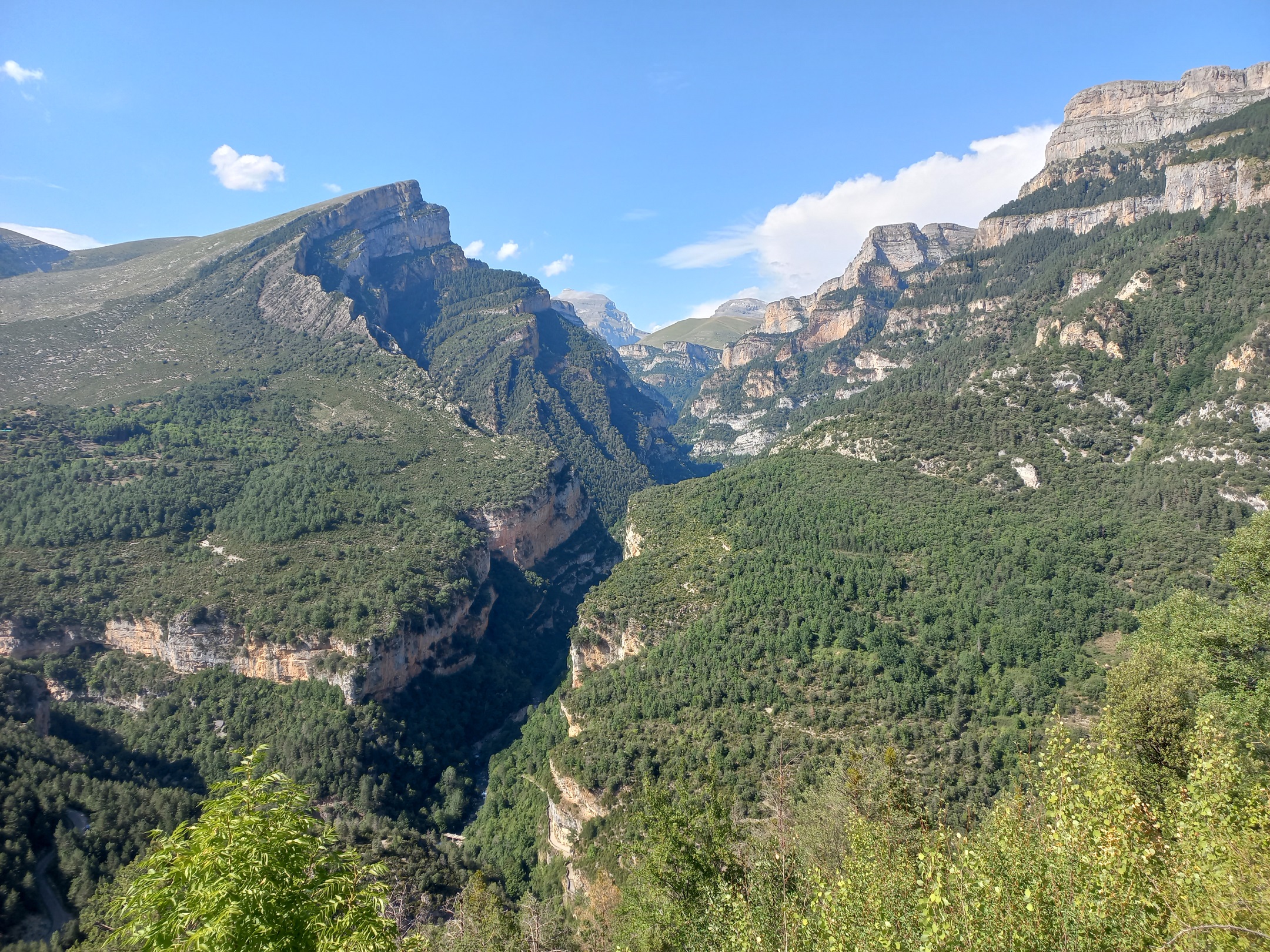 Mirador del Cañón de Añisclo kilátópont