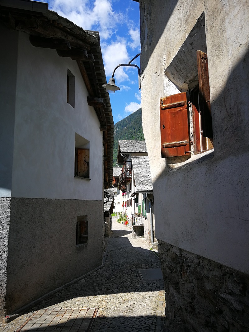 Soglio központja