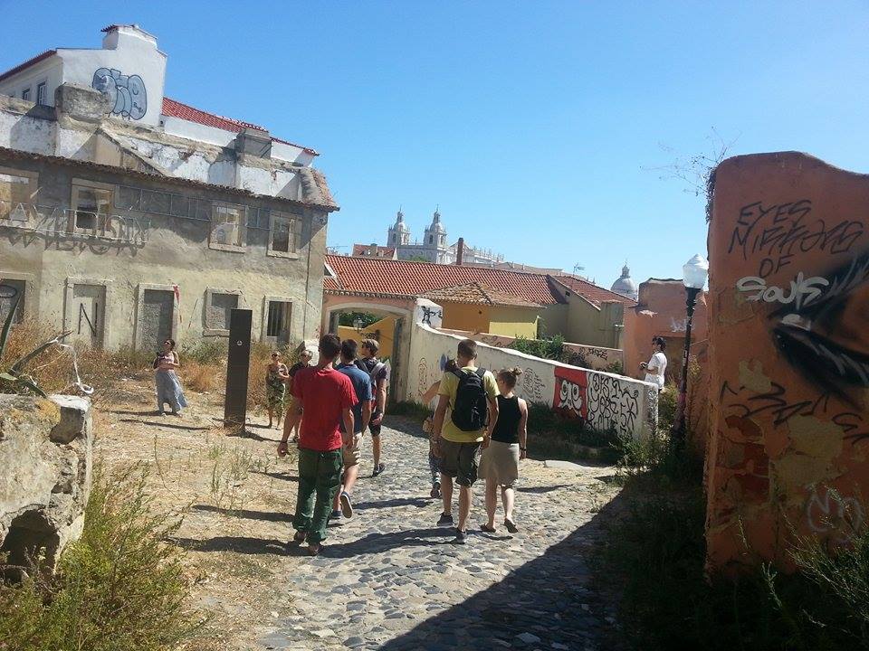 Lisszabon központ - egy pár lépéssel a turistaútvonal mellett