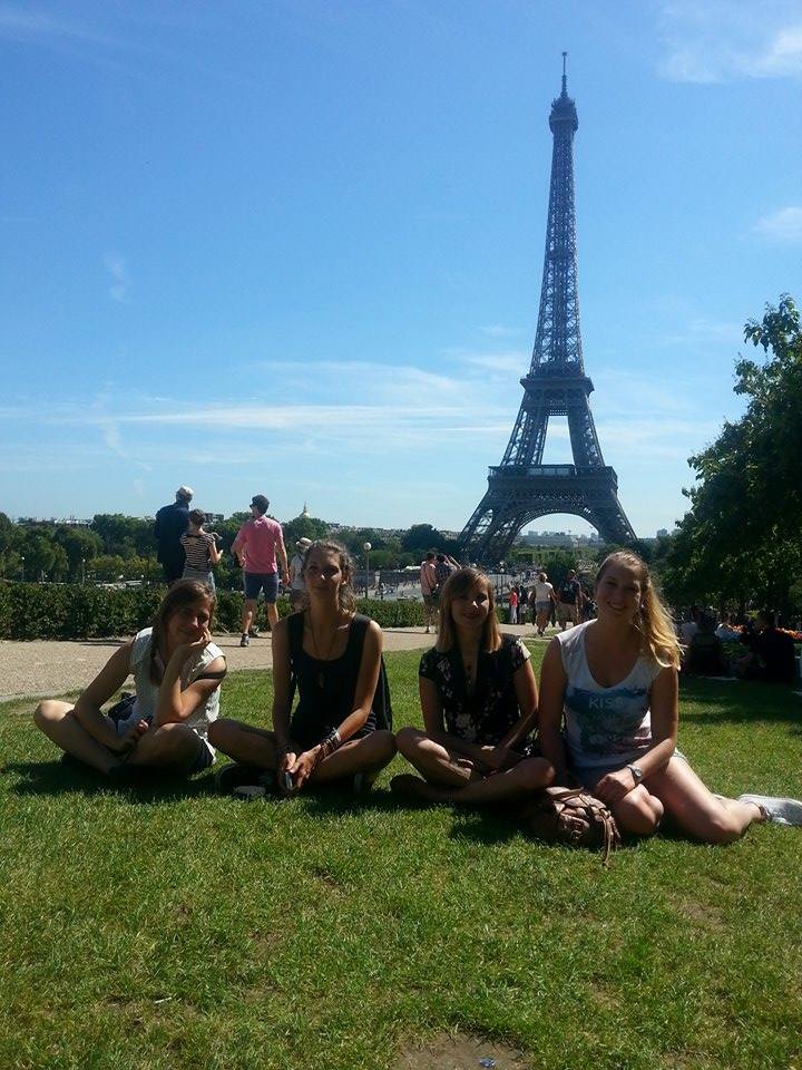 Eiffel téres csoportkép