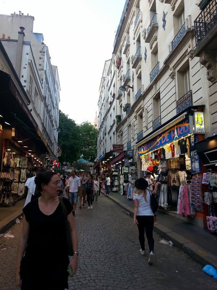 Utcácska a Montemartre-n