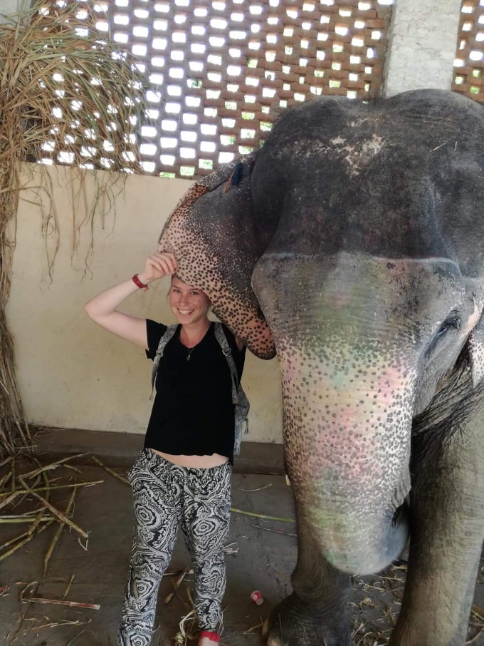 Látogatás az elefántoknál, akiket tényleg tejben-vajban fürdetnek, bár az lenne a legjobb, ha még mindig szabadon élhetnének