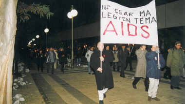 HALOTT CSEND A MAGYAR AIDS-FELVILÁGOSÍTÁS! II.