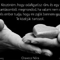 Köszönöm hogy vagy nekem ......