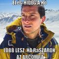 Bear Grylls: Elég hideg a hó