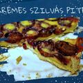 Krémes szilvás pite