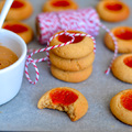 Peanut butter&jelly cookies és házi mogyoróvaj
