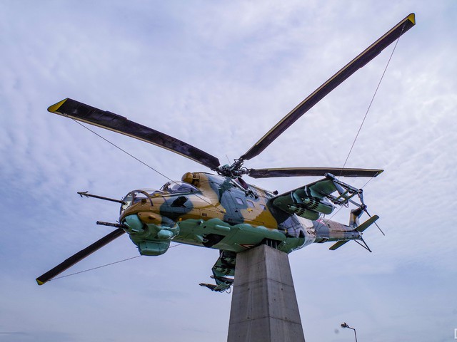 Mi-24, harci helikopter új szerepben