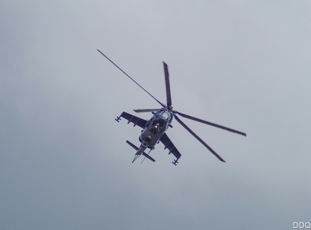 Mi-24 remekül néz ki az új színekben