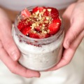 Epres-diós overnight oats (másnapos zabkása)