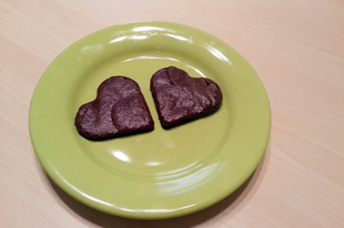 Valentin napi csokoládés szív
