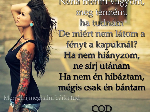340. Néha menni vágyom, meg tenném, ha tudnám...