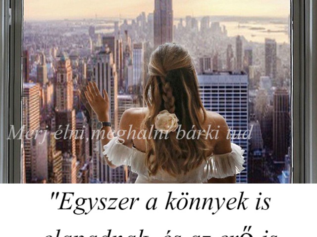 599. Egyszer a könnyek is...