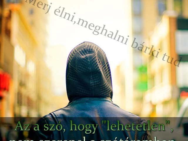 199. Az a szó, hogy "lehetetlen"...