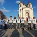 Nyerőben lehet már: így tüntettek Nagyváradon Európáért és Nicușor Danért – VIDEÓ, FOTÓK