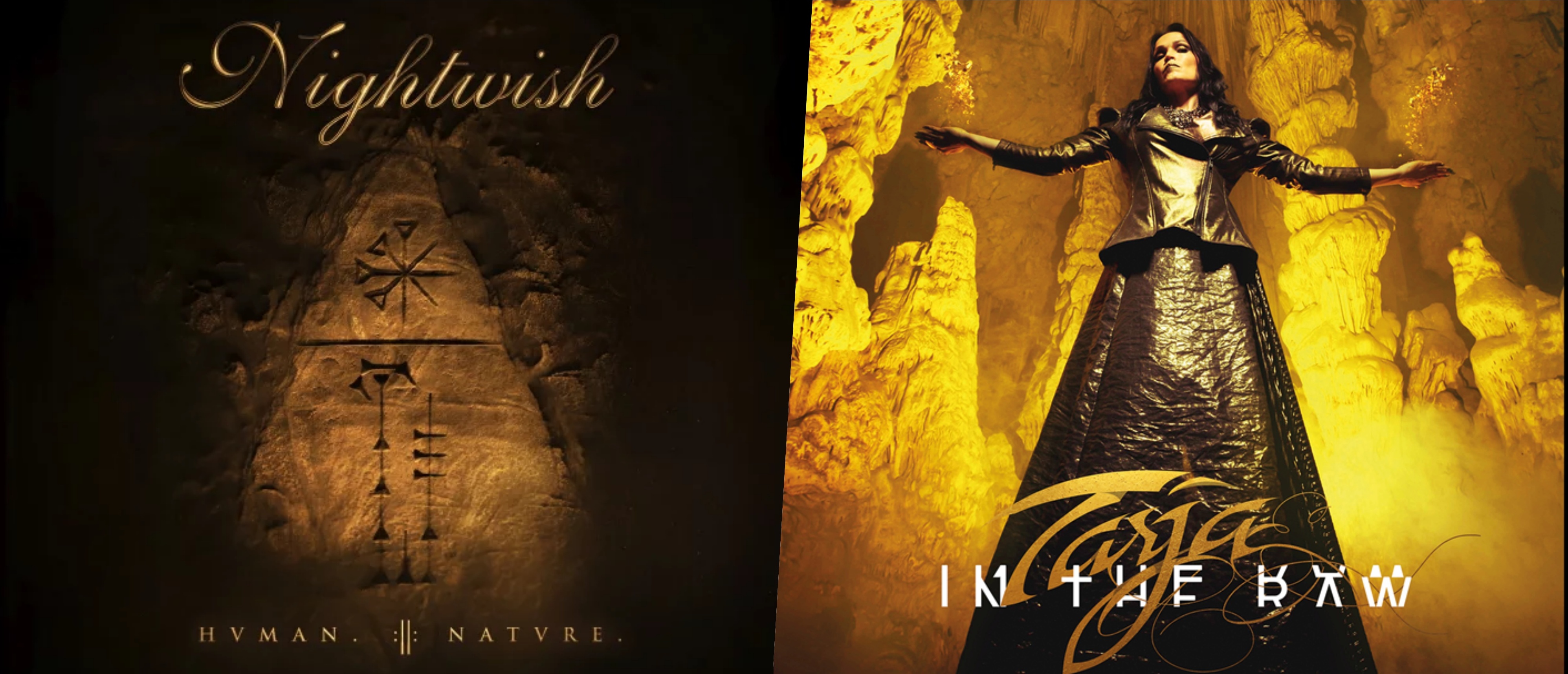 Hoppá, micsoda véletlen! Elképesztő hasonlóság a Nightwish és egykori énekesnőjük borítója között