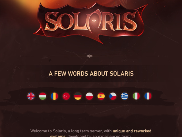 Solaris2 nemzetközi szerverré vált!