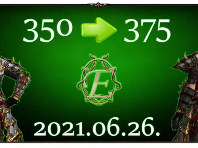 Eurosz - szint emelés 375 lvl -re