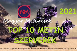 Metin szerverek 2021 - TOP 10 metin szerver magyar / globális