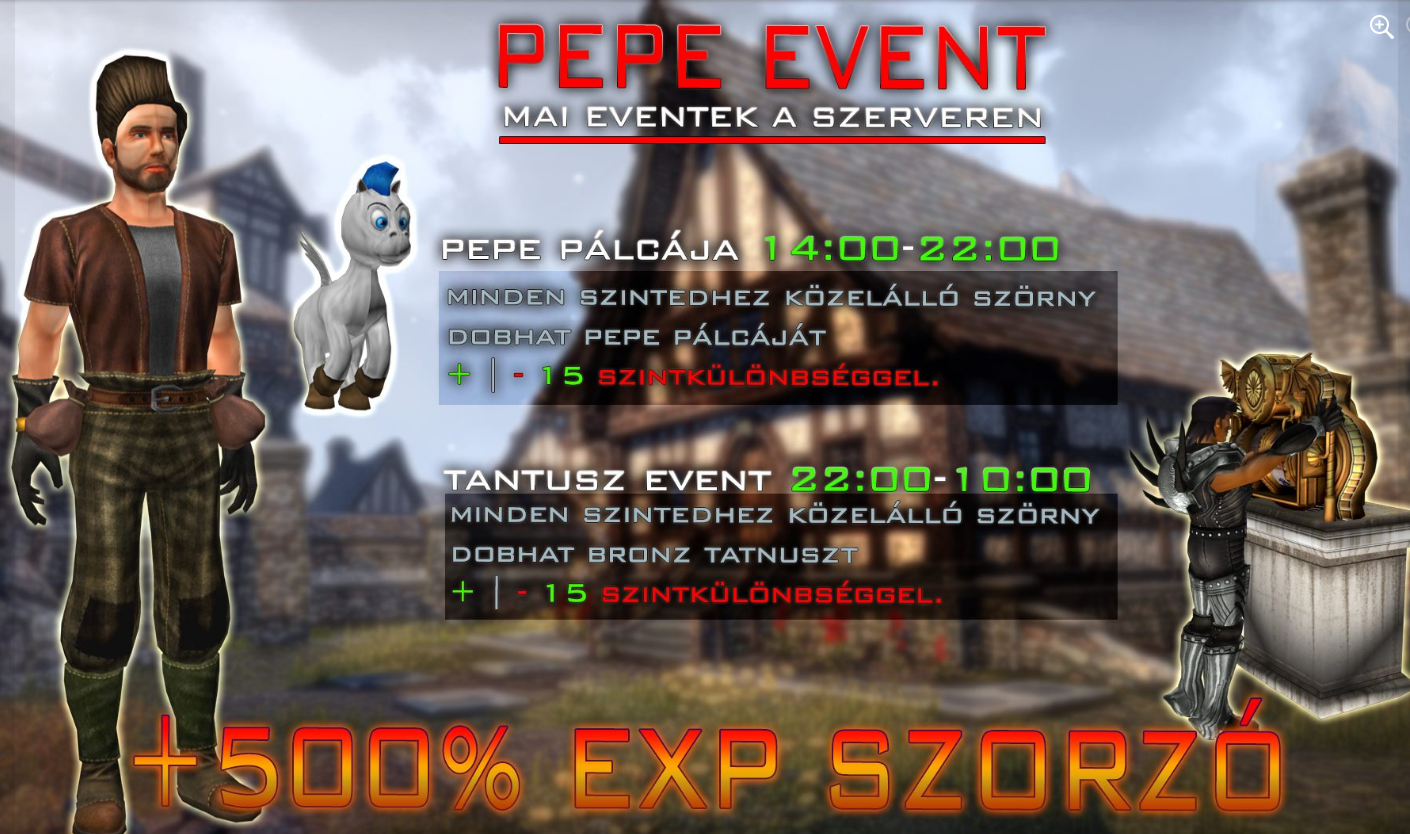 Mt2MesterNext - Pepe event
