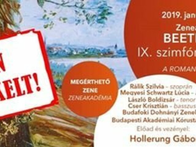 Zeneakadémia  -  "A megtalált zene, avagy a karmester felénk fordul"  -  Magyaráz és vezényel: Hollerung Gábor 2019.01.20.