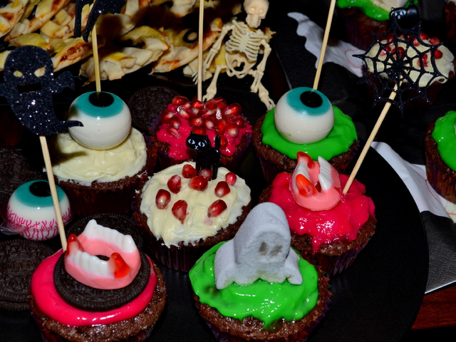 Rémes cupcake Halloween-re