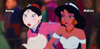 jasmine-and-mulan-are-not-amused-with-your-shenanigans-in-disney-princess-animation.gif
